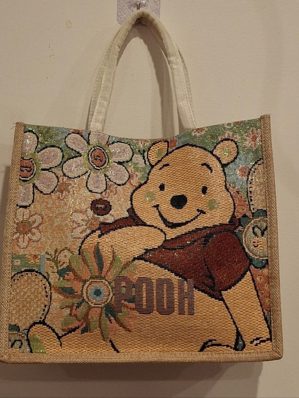 Disney Winnie the Pooh Canvas Tote Bag